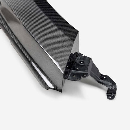 Seibon 2022 Nissan Frontier MB-Style Carbon Front Fibers Pair (2in rise 4in Wider)