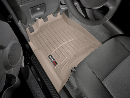 WeatherTech 04+ GMC Canyon Ext Cab Front FloorLiner - Tan
