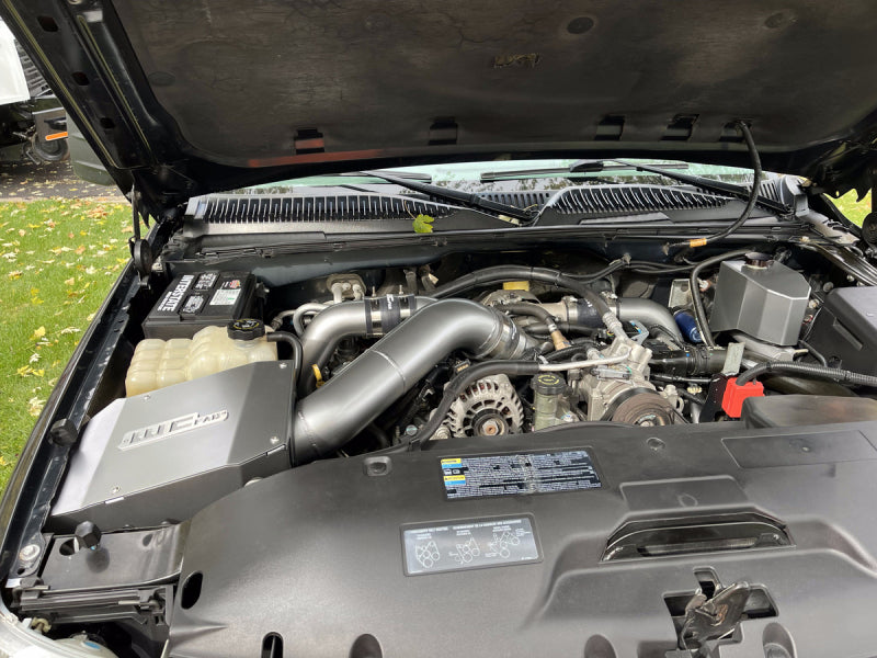 Wehrli 01-04 GM Duramax LB7 4in Intake Kit - Gun Metal