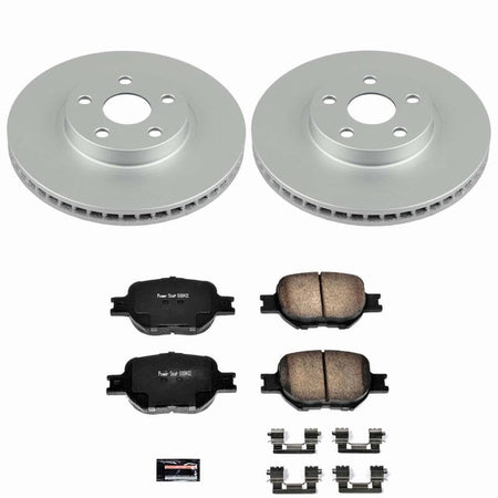 Power Stop 05-10 Scion tC Front Z23 Coated Brake Kit