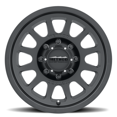 Method MR703 Bead Grip 18x9 12mm Offset 8x170 130.81mm CB - Matte Black