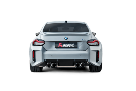 Akrapovic 2023 BMW M2 (G87) Slip-On Line (Titanium) (Req. Tips)