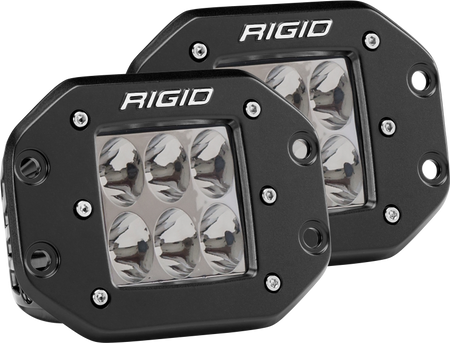 Rigid Industries D2 - Flush Mount - Driving Pair