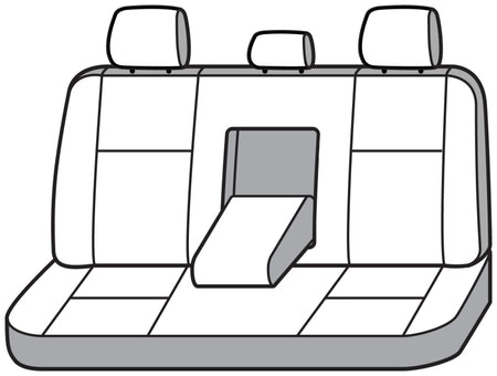 Covercraft 21-25 Lexus ES350 ES300 Endura Waterproof SeatSaver Custom Second Row Seat Covers