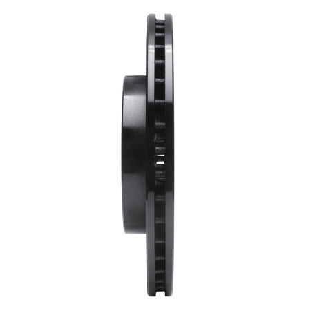 R1 00-15 Ford Ikon (Mexico / Made In India) Front Right Drilled & Slotted Black Brake Rotor
