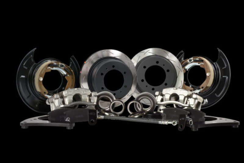 DBA 2015+ Toyota Hilux Rear Upgrade Performance Drum to Disc Conversion Kit