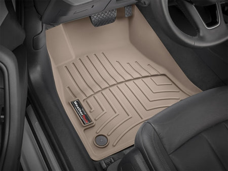 WeatherTech 2017+ Audi A4 (Sedan) Front FloorLiner - Tan