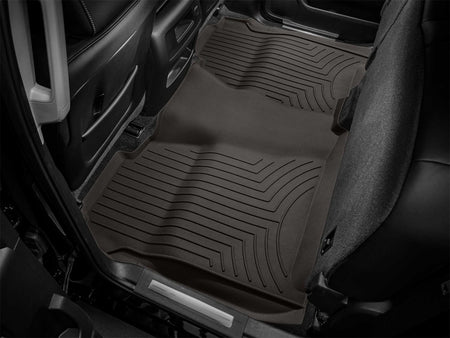 WeatherTech 15-19 GMC Sierra / Sierra Denali 2500HD / 3500HD (Crew Cab) Rear FloorLiner HP - Cocoa