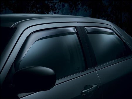 WeatherTech 11-15 Volvo V60 Front and Rear Side Window Deflectors - Dark Smoke