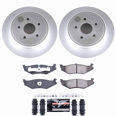 Power Stop 03-10 Chrysler PT Cruiser Rear Z23 Coated Brake Kit