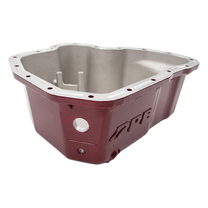 Wehrli 01-10 GM Duramax WCFab X PPE High Capacity Aluminum Oil Pan - Cat Yellow