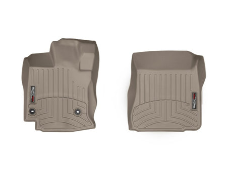 WeatherTech 13+ Toyota Venza Front FloorLiner - Tan