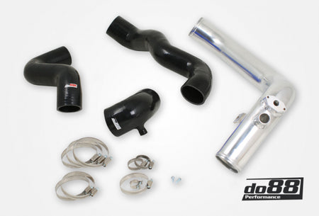 do88 SAAB 9-3 99-02 T7 Pressure Pipe w/Black Hoses