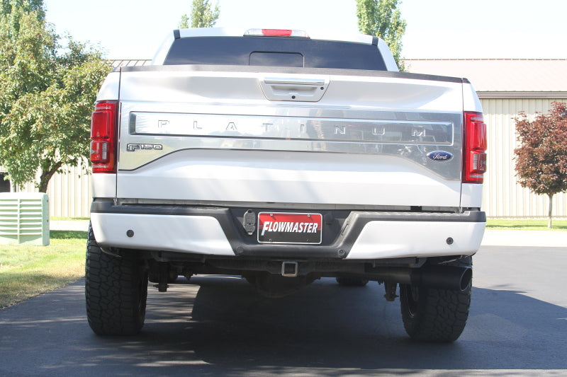 Flowmaster 15-20 F150 2.7L/3.5L 4in. Outlaw SS Cat-Back Exhaust System