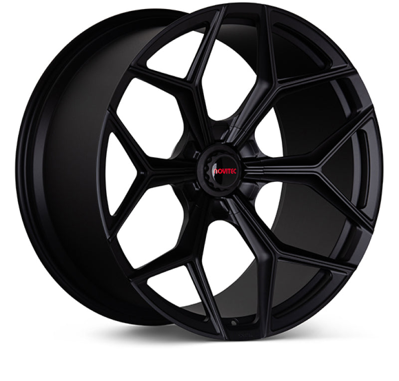 Vossen x Novitec NL4-5L 21x13in - 5x120 BP - ET57 - Satin Black Lamborghini Aventador Rear Wheel