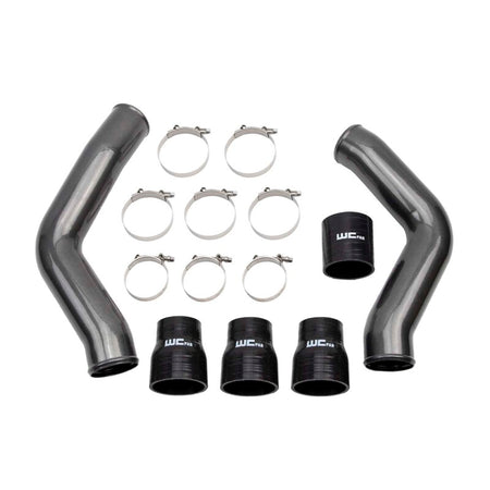 Wehrli 13-18 Cummins 6.7L 3.5in High Flow Intake Bundle Kit Stage 1 - Kiwi Green