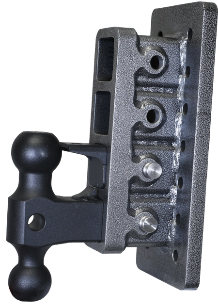 Gen-Y Mega Duty 2in Bolt-On 7.5in Drop 2K TW 16K Hitch w/GH-051 Dual-Ball/GH-032 Pintle Lock
