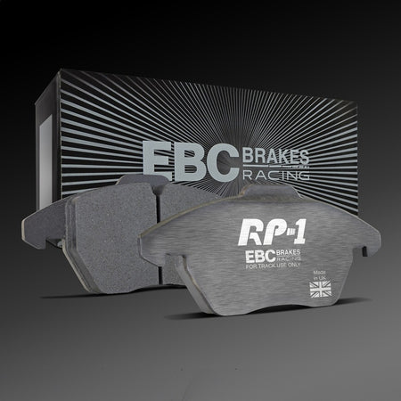 EBC Racing 2021+ BMW M3/M4 / 2023+ BMW M2 (G80/G82/G87) RP-1 Race Rear Brake Pads