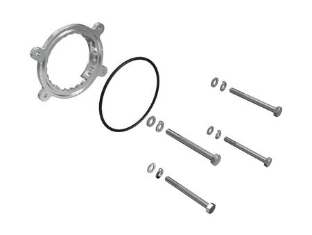 aFe Silver Bullet Throttle Body Spacer Kit Ford Super Duty 23-26 V8-6.8L/7.3L