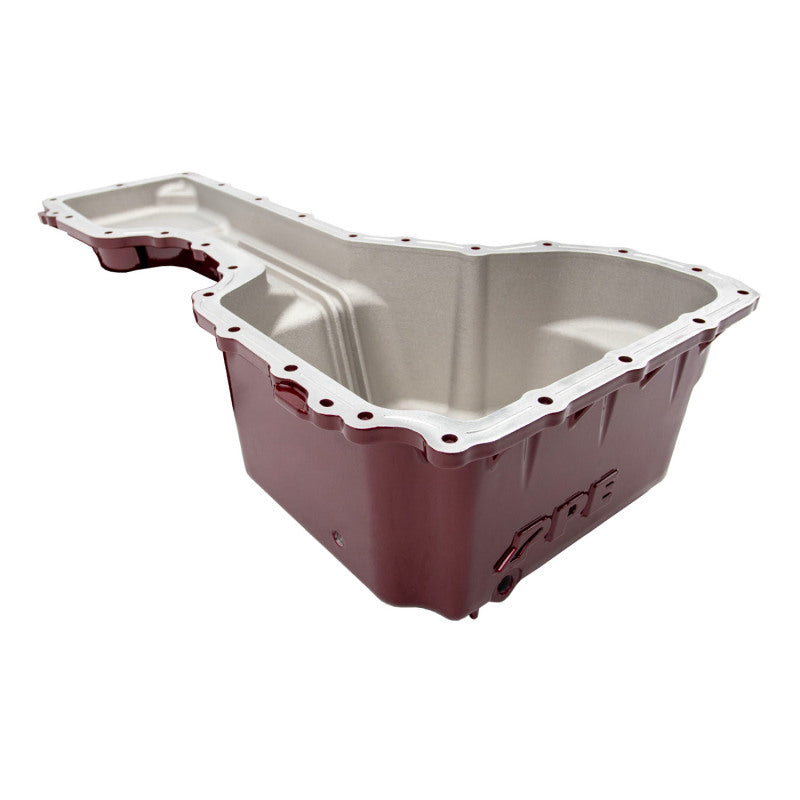 Wehrli 20-26 GM Duramax WCFab X PPE High Capacity Aluminum Oil Pan - Fine Texture Black