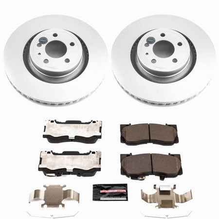Power Stop 15-20 Ford Mustang Front Z23 Coated Brake Kit