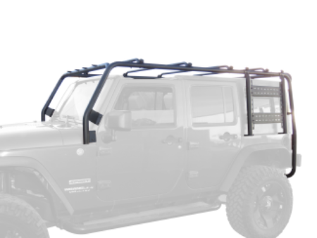 Body Armor 4x4 07-18 Jeep Wrangler JK 2/4dr Roof Rack Front/Rear Frame Kit