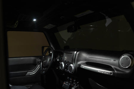 DV8 Offroad Elite Push Button Dome Light - White