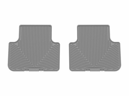 WeatherTech 17-25 Audi Q7 2nd Row Rear All-Weather Floor Mats - Grey