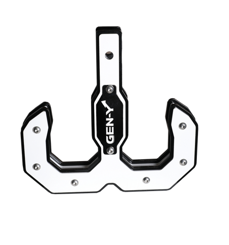 Gen-Y Hulk 2.0 16K Tow Hook 2in Shank - Black/White