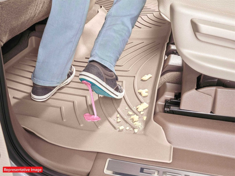 WeatherTech 22-25 Lexus LX 600 1st Row Front FloorLiner HP - Black