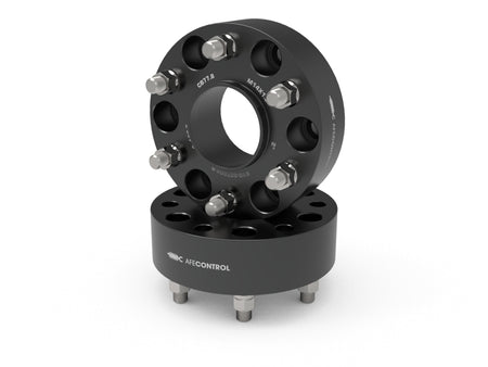 aFe CONTROL Forged Aluminum Wheel Spacers 6x139.7 / CB 77.8 / 2in Thick - RAM 1500