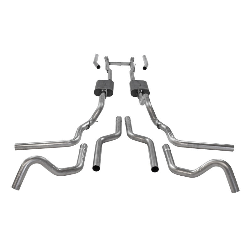 Flowmaster 67-72 Ford F100 American Thunder Exhaust System - (w/o Side Tank)