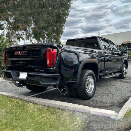 Banks Power 20-23 Chevy/GMC Duramax DRW Crew Cab 5.0in Monster Exhaust w/ S/S Chrome Tip