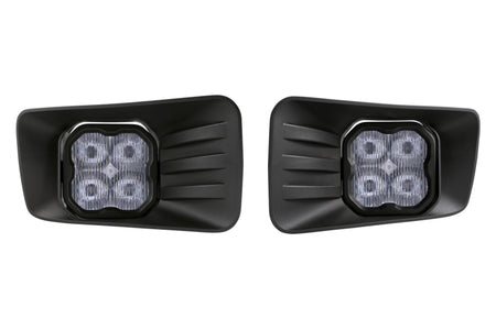 Diode Dynamics 07-20 Chevrolet Suburban/Avalanche/Silverado 1500-3500/HD/Tahoe SS3 LED Fog Light Kt