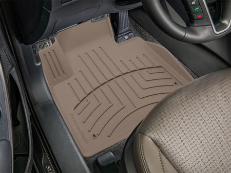 WeatherTech 13-18 Hyundai Santa Fe Front FloorLiner HP - Tan