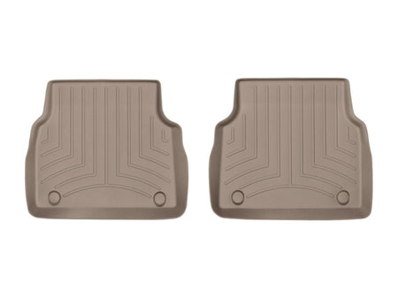 WeatherTech 11-18 Audi A8/S8 Rear FloorLiner - Tan