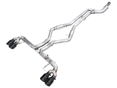 AWE Tuning 22-26 BMW M240i (G42) Track Edition Exhaust - Diamond Black Tips