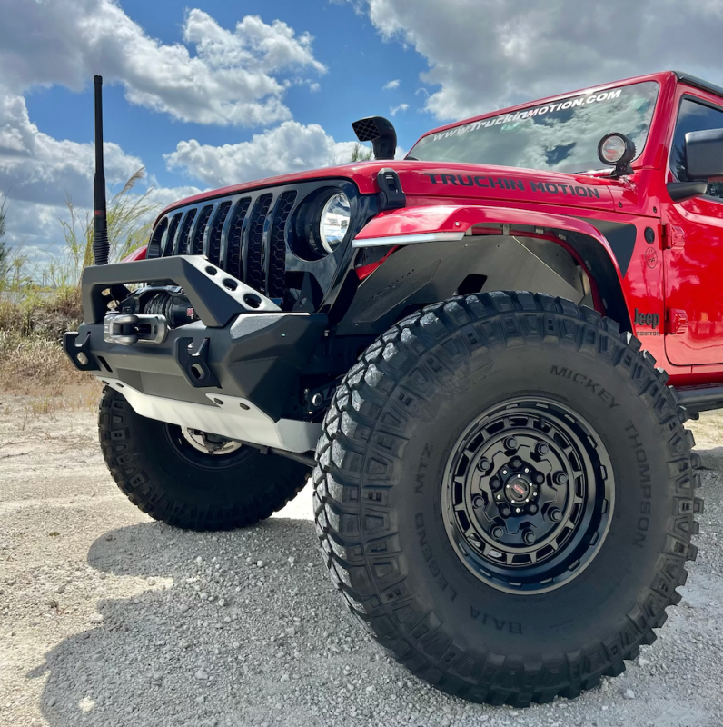 Rival 2007-2026 Jeep Wrangler 2020-2026 Jeep Gladiator Front Aluminum Bumper