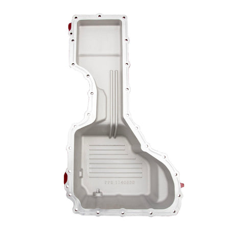Wehrli 17-19 GM Duramax WCFab X PPE High Capacity Aluminum Oil Pan - Bengal Grey