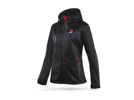 Akrapovic Womens Corpo Softshell Jacket Black - L