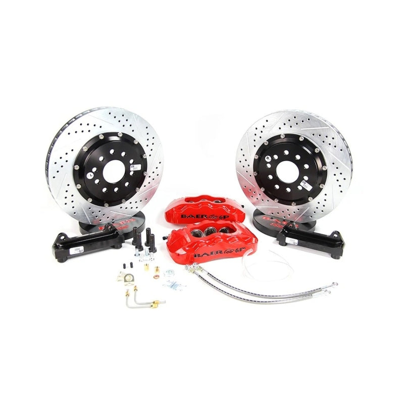 Baer Brakes 98-02 Chevrolet Camaro 14in Pro+ Front SDZ Brake Kit - Silver