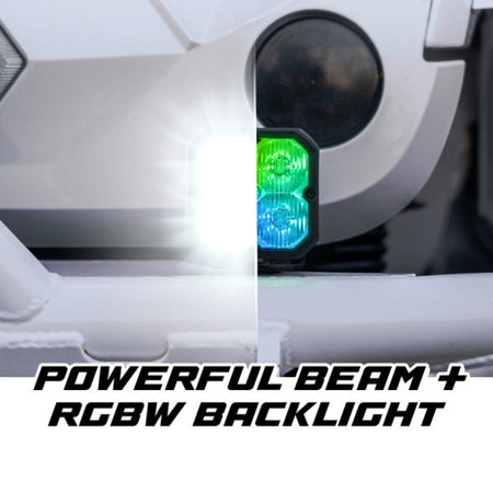 XKGlow XKmax RGBW Addressable Cube Light Kit - Flood Beam