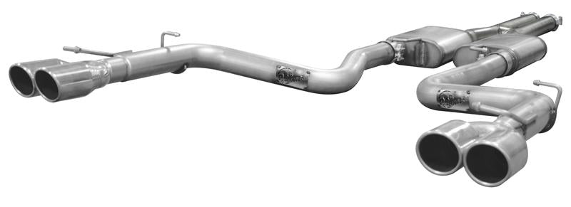 aFe MACH Force-Xp Universal Exhaust Tip 3 IN Inlet x 4 IN Outlet x 12 IN L