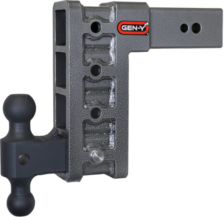 Gen-Y Mega Duty 3in Shank 9in Drop 3.5K TW 32K Hitch w/GH-0161 Dual-Ball