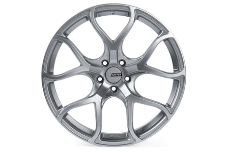 APR A01 Flow Formed - 20x9.0 - 5x112 - ET42 - 66.5mm Center Bore - Hyper Silver Wheel