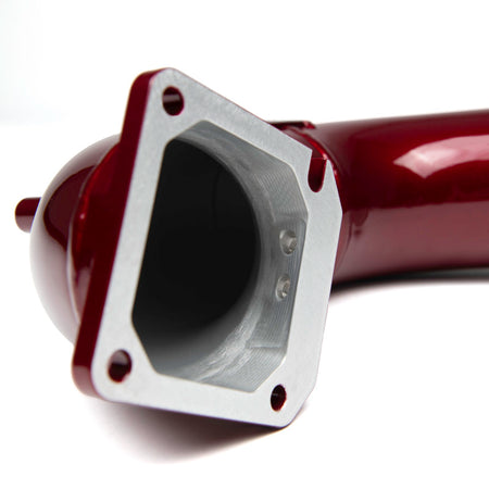 Wehrli 98.5-02 Cummins 5.9L 3.5in Intake Horn & Driver Intercooler Pipe - Semi-Gloss Black
