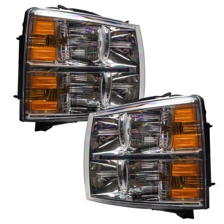 Oracle 07-13 Chevrolet Silverado SMD HL - Round Style - ColorSHIFT w/o Controller