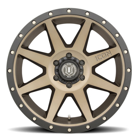 ICON Rebound 20x9 / 6x5.5 / 16mm / 5.625in BS Bronze Wheel