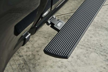 Body Armor 4x4 22-24 Toyota Tundra Crewmax E-Power Board Steps - Black