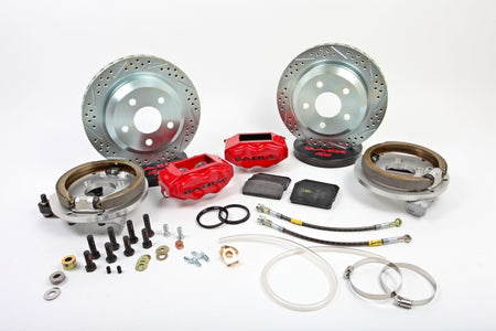 Baer Brakes Rear Ends w/ Ford 9in Torino Bearing Housing Ends 12in SS4 Rear SDZ Brake Kit - GB